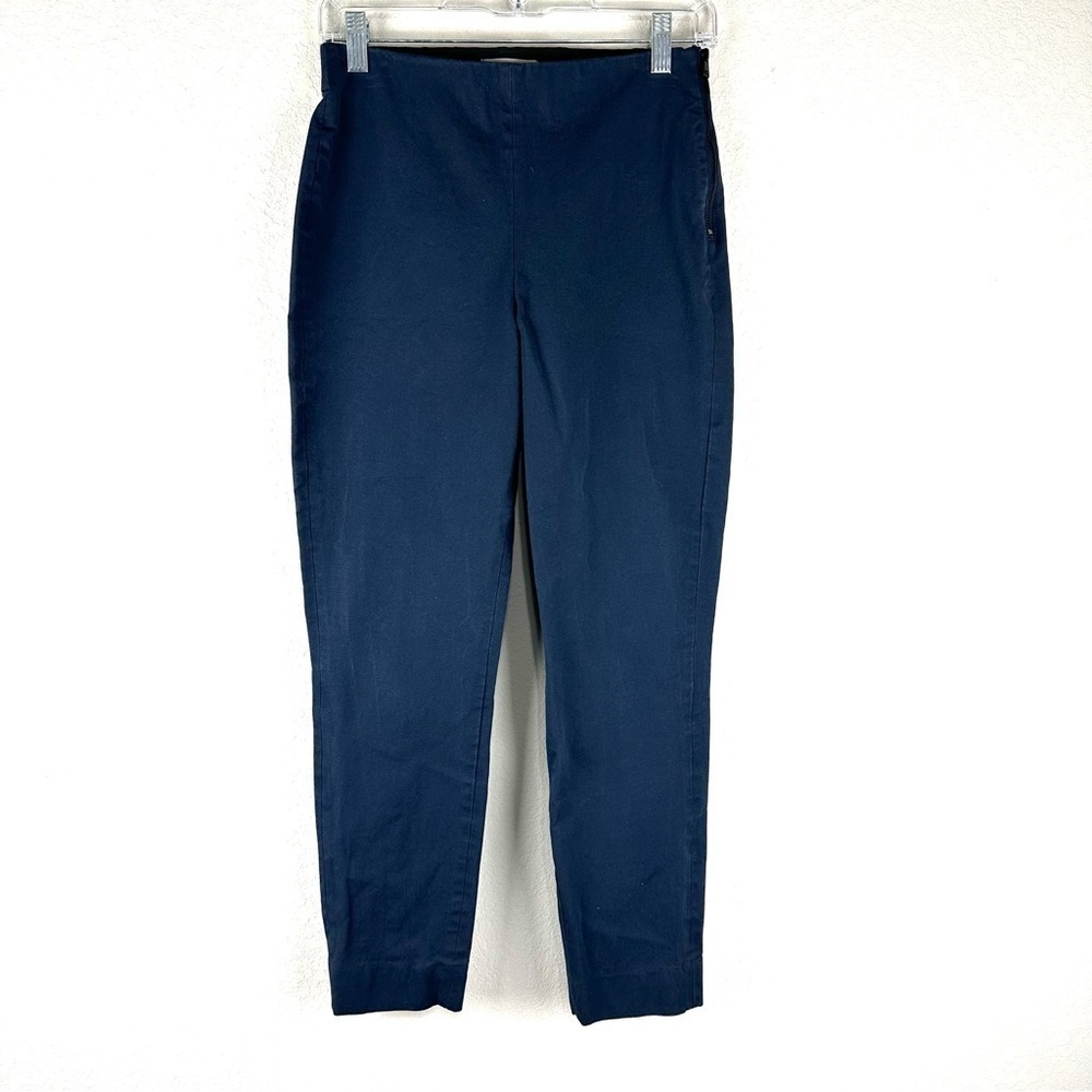 Everlane Dark Blue The Side Zip Casual Pants Size 6
Size 6